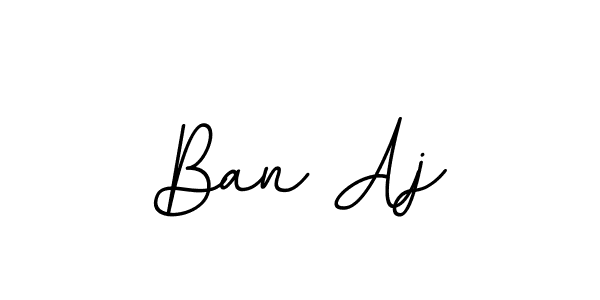 BallpointsItalic-DORy9 is a professional signature style that is perfect for those who want to add a touch of class to their signature. It is also a great choice for those who want to make their signature more unique. Get Ban Aj name to fancy signature for free. Ban Aj signature style 11 images and pictures png