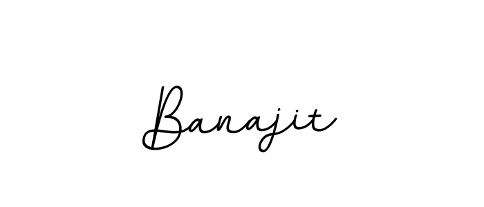 The best way (BallpointsItalic-DORy9) to make a short signature is to pick only two or three words in your name. The name Banajit include a total of six letters. For converting this name. Banajit signature style 11 images and pictures png