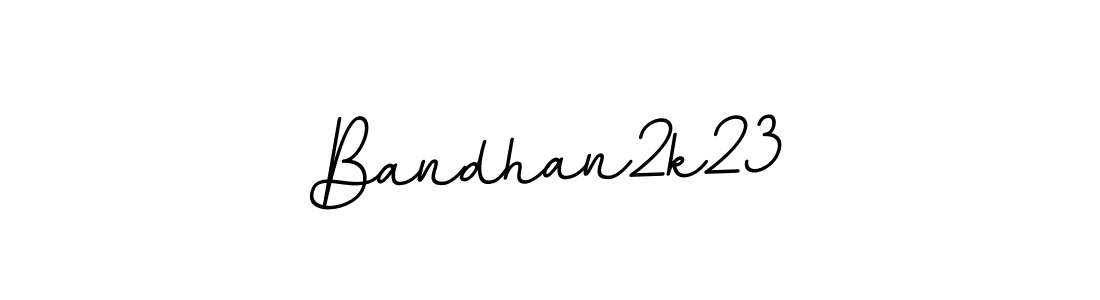 How to Draw Bandhan2k23 signature style? BallpointsItalic-DORy9 is a latest design signature styles for name Bandhan2k23. Bandhan2k23 signature style 11 images and pictures png