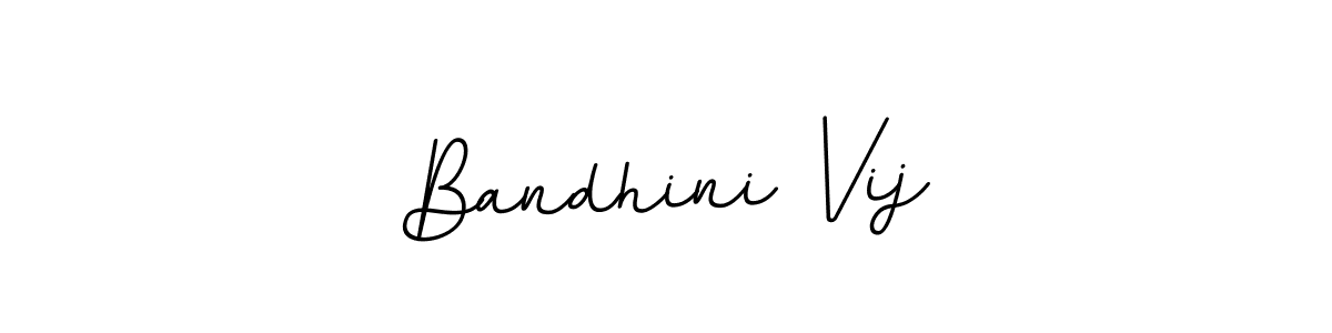 Also we have Bandhini Vij name is the best signature style. Create professional handwritten signature collection using BallpointsItalic-DORy9 autograph style. Bandhini Vij signature style 11 images and pictures png