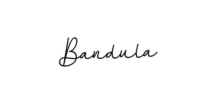 Create a beautiful signature design for name Bandula. With this signature (BallpointsItalic-DORy9) fonts, you can make a handwritten signature for free. Bandula signature style 11 images and pictures png