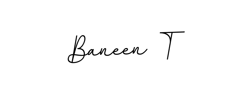 How to make Baneen T signature? BallpointsItalic-DORy9 is a professional autograph style. Create handwritten signature for Baneen T name. Baneen T signature style 11 images and pictures png