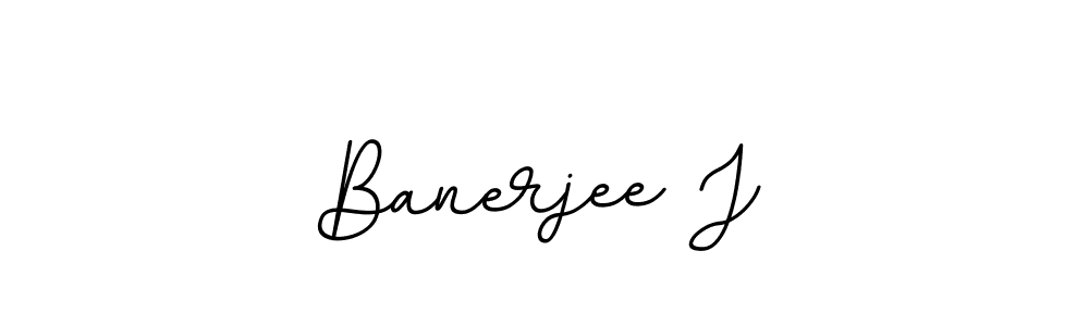 This is the best signature style for the Banerjee J name. Also you like these signature font (BallpointsItalic-DORy9). Mix name signature. Banerjee J signature style 11 images and pictures png