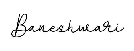 A sleek calligraphic signature for name Baneshwari utilizing BallpointsItalic-DORy9 styling. Great for adding personal signatures to photos and art. Baneshwari signature style 11 images and pictures png