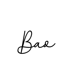Design your own signature with our free online signature maker. With this signature software, you can create a handwritten (BallpointsItalic-DORy9) signature for name Bao. Bao signature style 11 images and pictures png