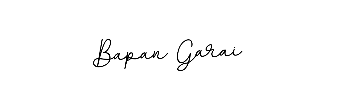 You should practise on your own different ways (BallpointsItalic-DORy9) to write your name (Bapan Garai) in signature. don't let someone else do it for you. Bapan Garai signature style 11 images and pictures png