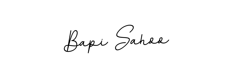 It looks lik you need a new signature style for name Bapi Sahoo. Design unique handwritten (BallpointsItalic-DORy9) signature with our free signature maker in just a few clicks. Bapi Sahoo signature style 11 images and pictures png