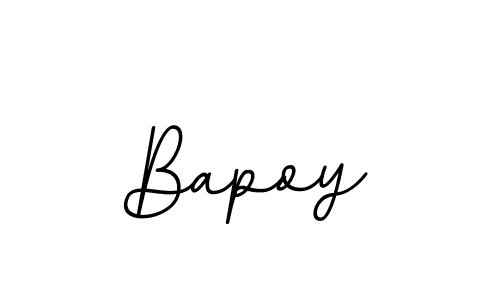 Create a beautiful signature design for name Bapoy. With this signature (BallpointsItalic-DORy9) fonts, you can make a handwritten signature for free. Bapoy signature style 11 images and pictures png