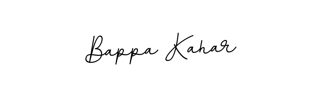 How to make Bappa Kahar name signature. Use BallpointsItalic-DORy9 style for creating short signs online. This is the latest handwritten sign. Bappa Kahar signature style 11 images and pictures png