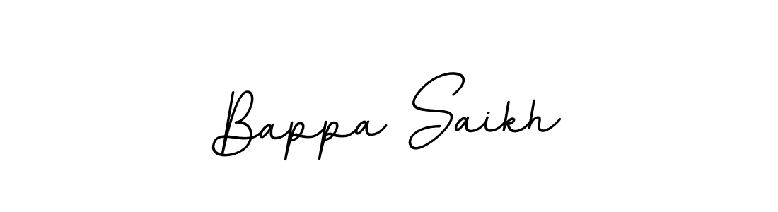 You should practise on your own different ways (BallpointsItalic-DORy9) to write your name (Bappa Saikh) in signature. don't let someone else do it for you. Bappa Saikh signature style 11 images and pictures png