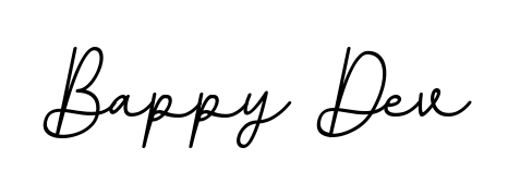 Express your personality with a custom Bappy Dev signature crafted with BallpointsItalic-DORy9 typography. Free transparent PNG download available. Bappy Dev signature style 11 images and pictures png