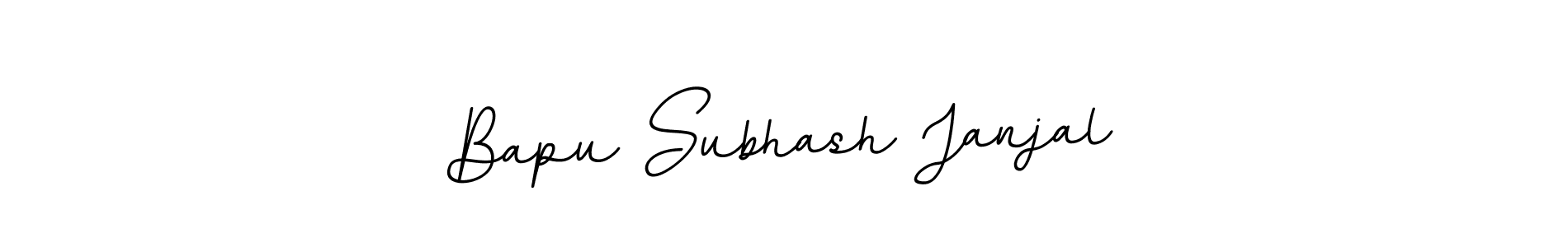 Bapu Subhash Janjal stylish signature style. Best Handwritten Sign (BallpointsItalic-DORy9) for my name. Handwritten Signature Collection Ideas for my name Bapu Subhash Janjal. Bapu Subhash Janjal signature style 11 images and pictures png