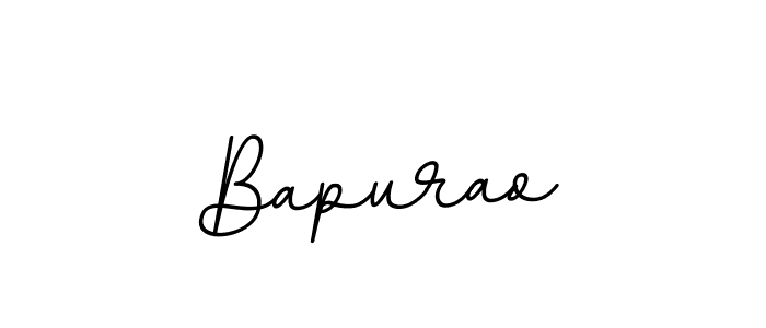 How to make Bapurao name signature. Use BallpointsItalic-DORy9 style for creating short signs online. This is the latest handwritten sign. Bapurao signature style 11 images and pictures png