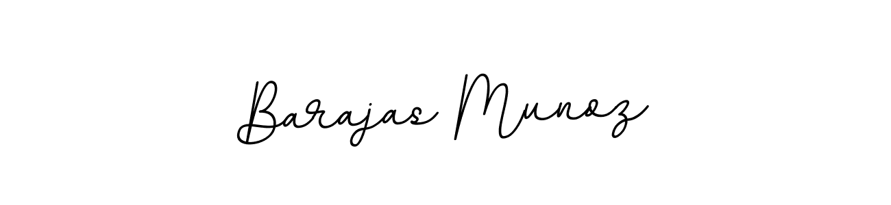 Use a signature maker to create a handwritten signature online. With this signature software, you can design (BallpointsItalic-DORy9) your own signature for name Barajas Munoz. Barajas Munoz signature style 11 images and pictures png