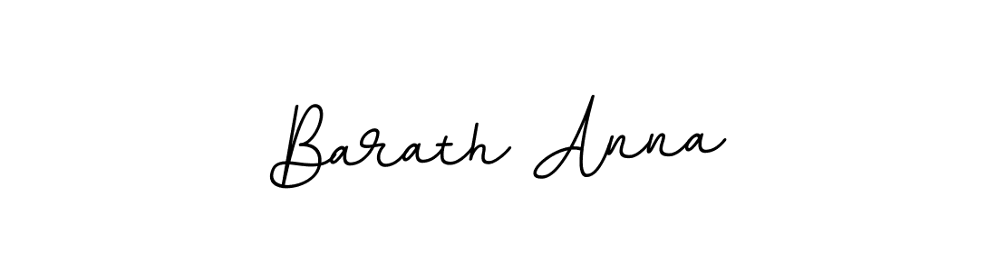 The best way (BallpointsItalic-DORy9) to make a short signature is to pick only two or three words in your name. The name Barath Anna include a total of six letters. For converting this name. Barath Anna signature style 11 images and pictures png