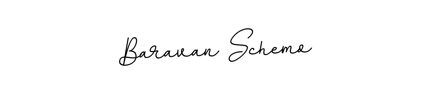 The best way (BallpointsItalic-DORy9) to make a short signature is to pick only two or three words in your name. The name Baravan Schemo include a total of six letters. For converting this name. Baravan Schemo signature style 11 images and pictures png