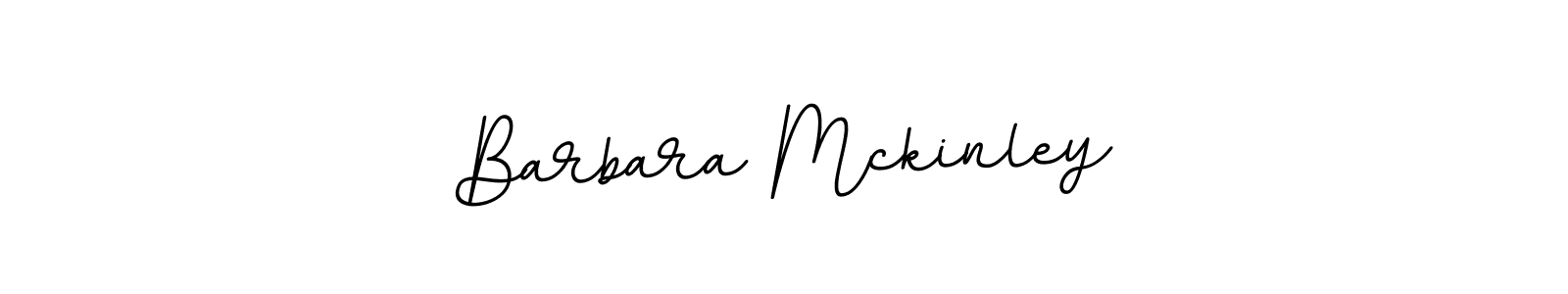 How to make Barbara Mckinley name signature. Use BallpointsItalic-DORy9 style for creating short signs online. This is the latest handwritten sign. Barbara Mckinley signature style 11 images and pictures png