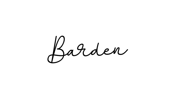 Create a beautiful signature design for name Barden. With this signature (BallpointsItalic-DORy9) fonts, you can make a handwritten signature for free. Barden signature style 11 images and pictures png