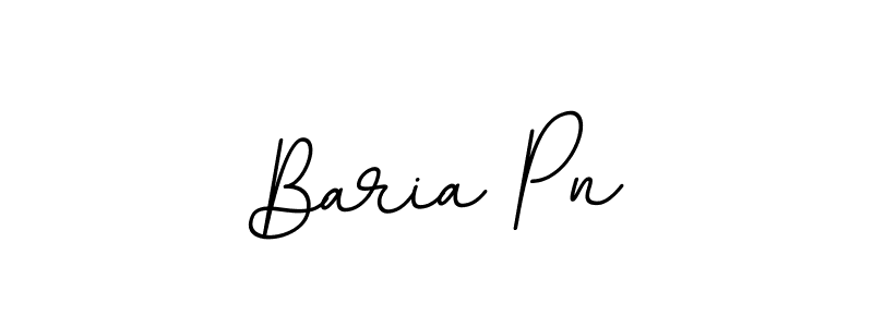 Make a beautiful signature design for name Baria Pn. With this signature (BallpointsItalic-DORy9) style, you can create a handwritten signature for free. Baria Pn signature style 11 images and pictures png