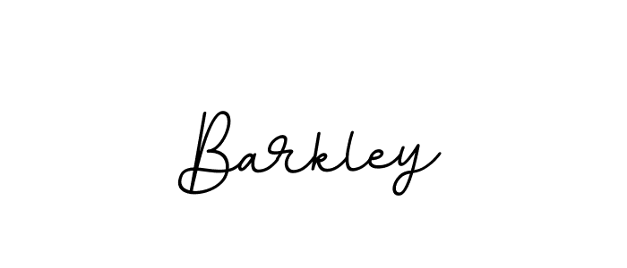 You should practise on your own different ways (BallpointsItalic-DORy9) to write your name (Barkley) in signature. don't let someone else do it for you. Barkley signature style 11 images and pictures png