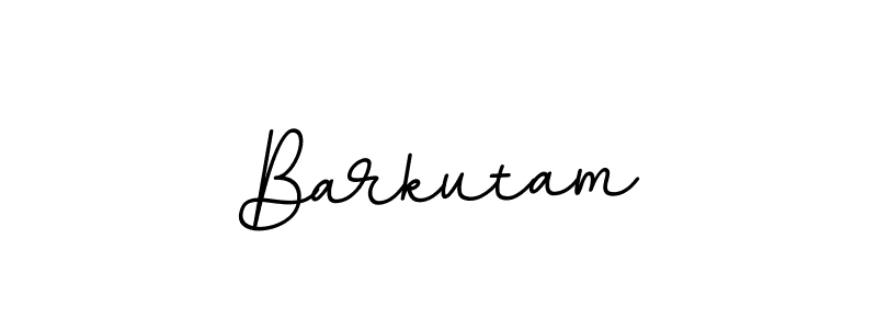 Similarly BallpointsItalic-DORy9 is the best handwritten signature design. Signature creator online .You can use it as an online autograph creator for name Barkutam. Barkutam signature style 11 images and pictures png