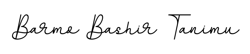 Enhance your business communications with Barmo Bashir Tanimu signature in BallpointsItalic-DORy9 lettering. Clean, modern, and universally compatible. Barmo Bashir Tanimu signature style 11 images and pictures png