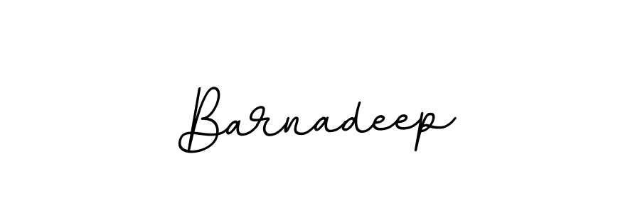 Create a beautiful signature design for name Barnadeep. With this signature (BallpointsItalic-DORy9) fonts, you can make a handwritten signature for free. Barnadeep signature style 11 images and pictures png