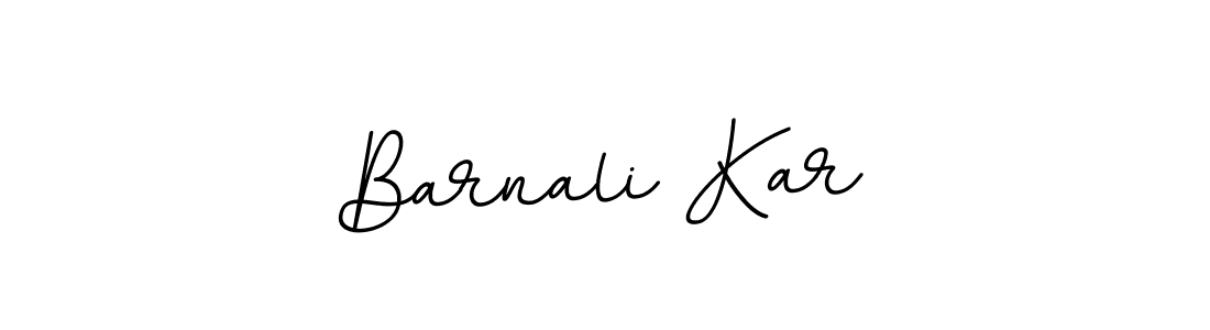 Design your own signature with our free online signature maker. With this signature software, you can create a handwritten (BallpointsItalic-DORy9) signature for name Barnali Kar. Barnali Kar signature style 11 images and pictures png