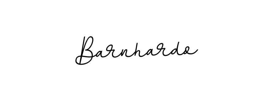 Use a signature maker to create a handwritten signature online. With this signature software, you can design (BallpointsItalic-DORy9) your own signature for name Barnhardo. Barnhardo signature style 11 images and pictures png