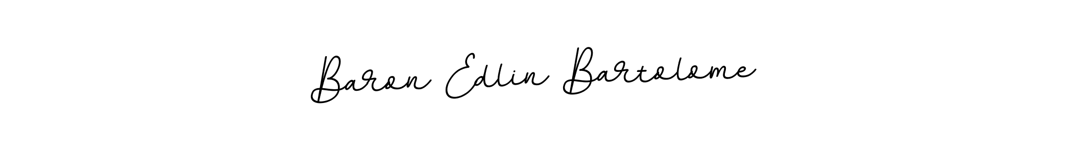 The best way (BallpointsItalic-DORy9) to make a short signature is to pick only two or three words in your name. The name Baron Edlin Bartolome include a total of six letters. For converting this name. Baron Edlin Bartolome signature style 11 images and pictures png