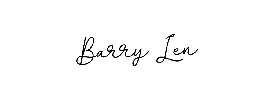 How to make Barry Len signature? BallpointsItalic-DORy9 is a professional autograph style. Create handwritten signature for Barry Len name. Barry Len signature style 11 images and pictures png
