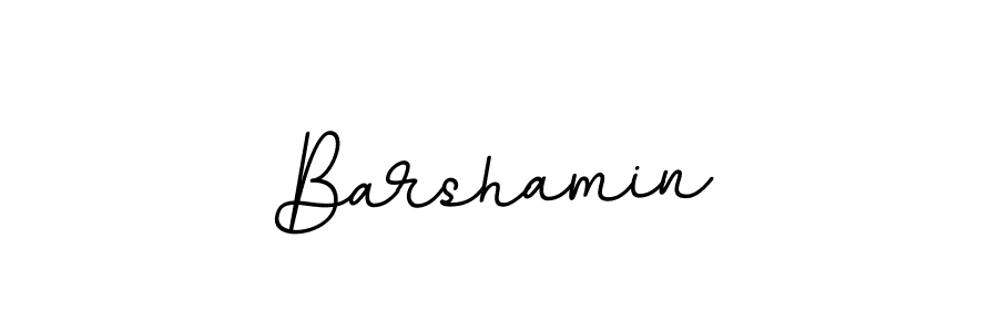 BallpointsItalic-DORy9 is a professional signature style that is perfect for those who want to add a touch of class to their signature. It is also a great choice for those who want to make their signature more unique. Get Barshamin name to fancy signature for free. Barshamin signature style 11 images and pictures png