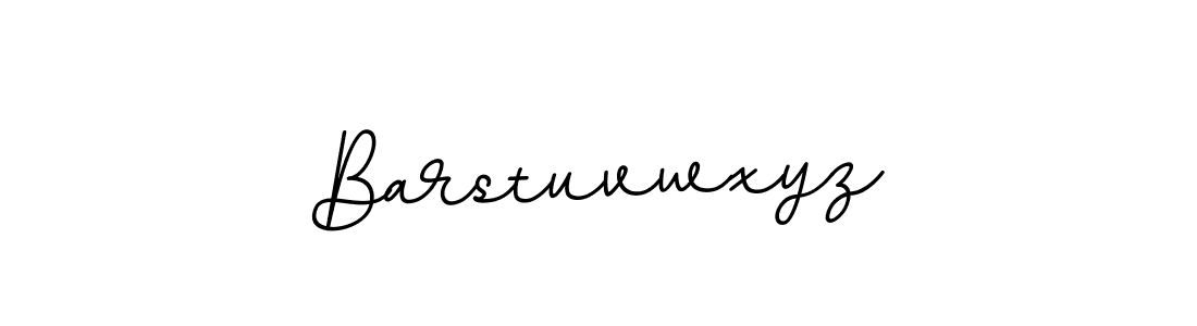 It looks lik you need a new signature style for name Barstuvwxyz. Design unique handwritten (BallpointsItalic-DORy9) signature with our free signature maker in just a few clicks. Barstuvwxyz signature style 11 images and pictures png
