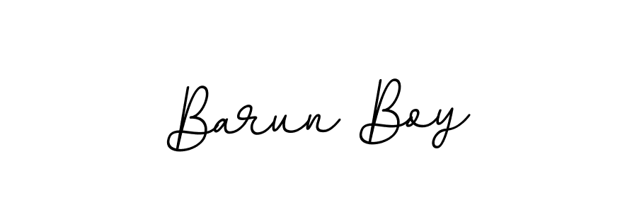 You should practise on your own different ways (BallpointsItalic-DORy9) to write your name (Barun Boy) in signature. don't let someone else do it for you. Barun Boy signature style 11 images and pictures png