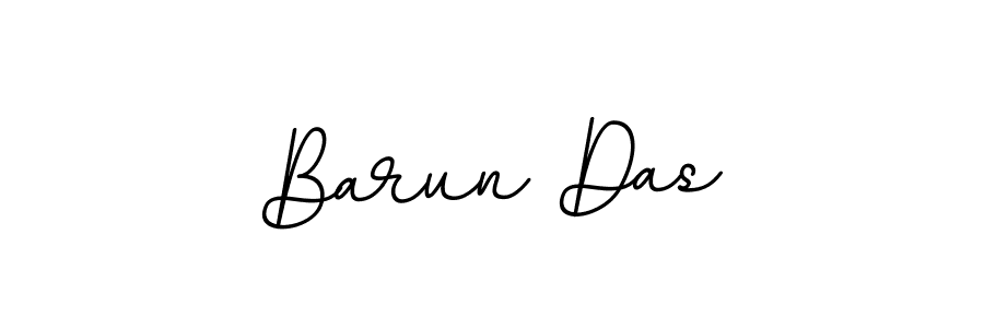 Design your own signature with our free online signature maker. With this signature software, you can create a handwritten (BallpointsItalic-DORy9) signature for name Barun Das. Barun Das signature style 11 images and pictures png