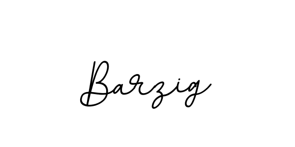 Design your own signature with our free online signature maker. With this signature software, you can create a handwritten (BallpointsItalic-DORy9) signature for name Barzig. Barzig signature style 11 images and pictures png