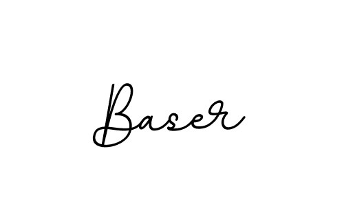 Design your own signature with our free online signature maker. With this signature software, you can create a handwritten (BallpointsItalic-DORy9) signature for name Baser. Baser signature style 11 images and pictures png