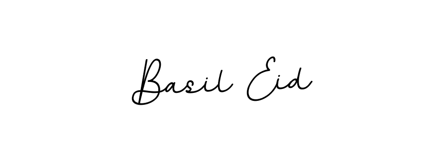 Make a beautiful signature design for name Basil Eid. With this signature (BallpointsItalic-DORy9) style, you can create a handwritten signature for free. Basil Eid signature style 11 images and pictures png