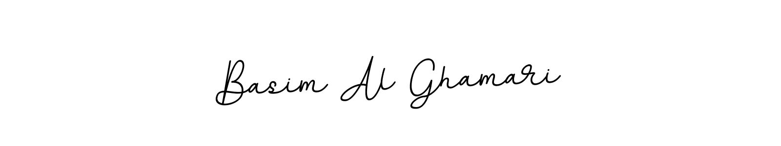 The best way (BallpointsItalic-DORy9) to make a short signature is to pick only two or three words in your name. The name Basim Al Ghamari include a total of six letters. For converting this name. Basim Al Ghamari signature style 11 images and pictures png