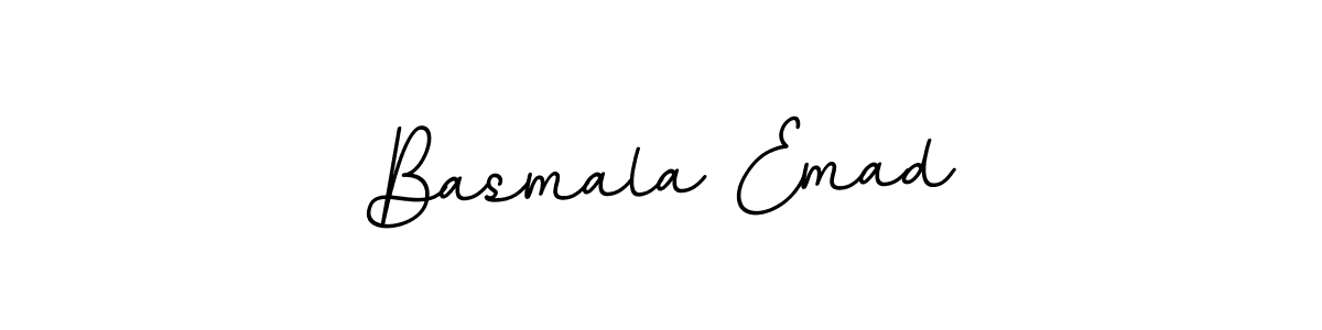 How to Draw Basmala Emad signature style? BallpointsItalic-DORy9 is a latest design signature styles for name Basmala Emad. Basmala Emad signature style 11 images and pictures png