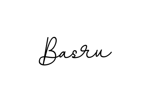 You should practise on your own different ways (BallpointsItalic-DORy9) to write your name (Basru) in signature. don't let someone else do it for you. Basru signature style 11 images and pictures png