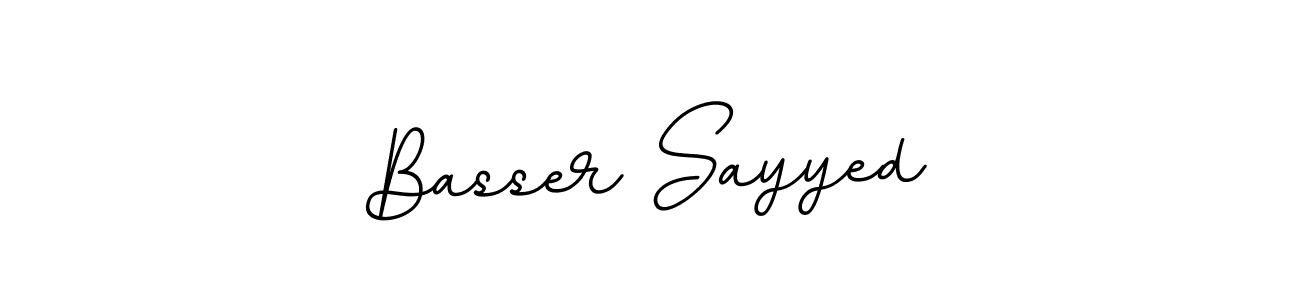 How to Draw Basser Sayyed signature style? BallpointsItalic-DORy9 is a latest design signature styles for name Basser Sayyed. Basser Sayyed signature style 11 images and pictures png