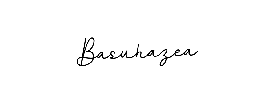 Use a signature maker to create a handwritten signature online. With this signature software, you can design (BallpointsItalic-DORy9) your own signature for name Basuhazea. Basuhazea signature style 11 images and pictures png