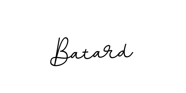 How to make Batard name signature. Use BallpointsItalic-DORy9 style for creating short signs online. This is the latest handwritten sign. Batard signature style 11 images and pictures png