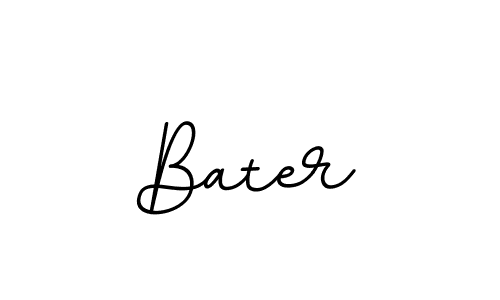 Create a beautiful signature design for name Bater. With this signature (BallpointsItalic-DORy9) fonts, you can make a handwritten signature for free. Bater signature style 11 images and pictures png