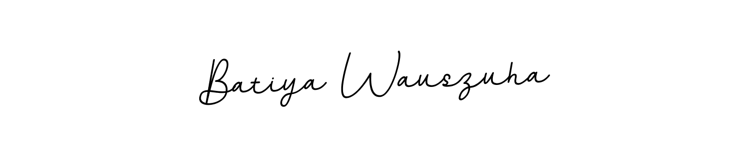 Make a beautiful signature design for name Batiya Wauszuha. Use this online signature maker to create a handwritten signature for free. Batiya Wauszuha signature style 11 images and pictures png