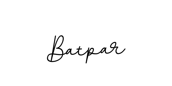 How to make Batpar name signature. Use BallpointsItalic-DORy9 style for creating short signs online. This is the latest handwritten sign. Batpar signature style 11 images and pictures png