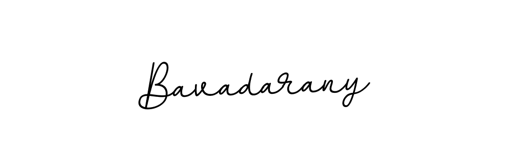 Use a signature maker to create a handwritten signature online. With this signature software, you can design (BallpointsItalic-DORy9) your own signature for name Bavadarany. Bavadarany signature style 11 images and pictures png