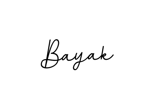 How to make Bayak signature? BallpointsItalic-DORy9 is a professional autograph style. Create handwritten signature for Bayak name. Bayak signature style 11 images and pictures png