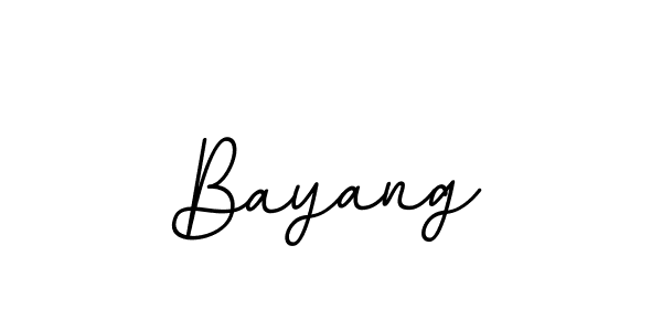 Bayang stylish signature style. Best Handwritten Sign (BallpointsItalic-DORy9) for my name. Handwritten Signature Collection Ideas for my name Bayang. Bayang signature style 11 images and pictures png